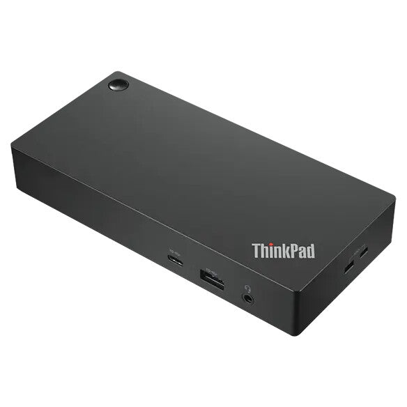 Lenovo 40AY0135UK laptop dock/port replicator Wired USB 3.2 Gen 1 (3.1 Gen 1) Type-C Black
