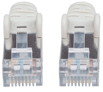Intellinet Network Patch Cable, Cat6, 2m, Grey, Copper, S/FTP, LSOH / LSZH, PVC, RJ45, Gold Plated Contacts, Snagless, Booted, Lifetime Warranty