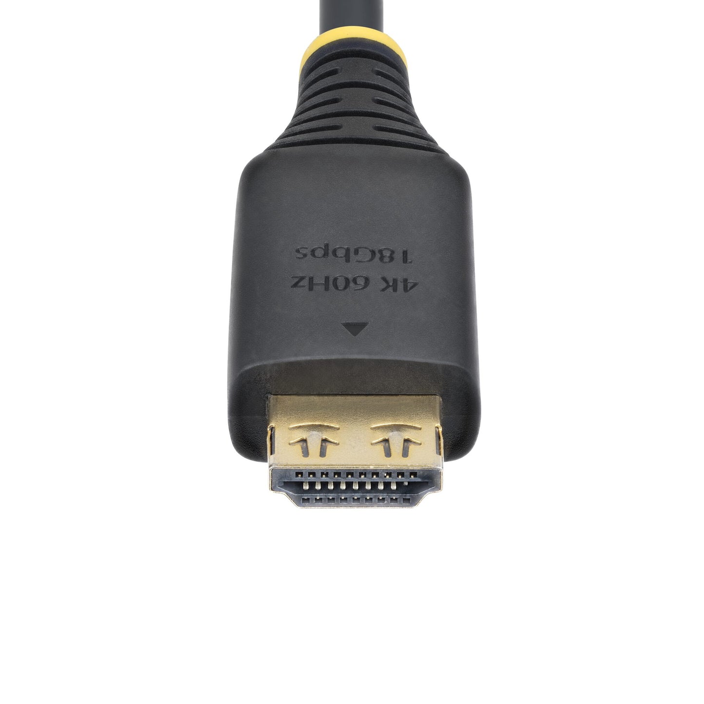 StarTech.com 10ft (3m) High Speed HDMI Cable with Gripping Connectors, 4K 60Hz/1440p 144Hz, HDR10/HDCP 2.2/ARC, 18Gbps, UHD HDMI Cord for TV/Monitor/Display, TPE Jacket