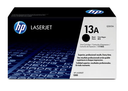 HP 13A Black Original LaserJet Toner Cartridge