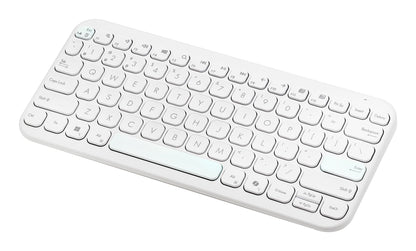 ASUS Marshmallow KW100 keyboard Home Bluetooth White