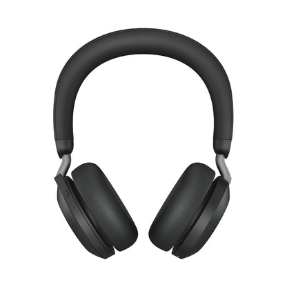 Jabra Evolve2 75 - USB-C MS Teams with Desk Stand headset, Head-band, Wired & Wireless, Boom microphone, Calls/Music, black