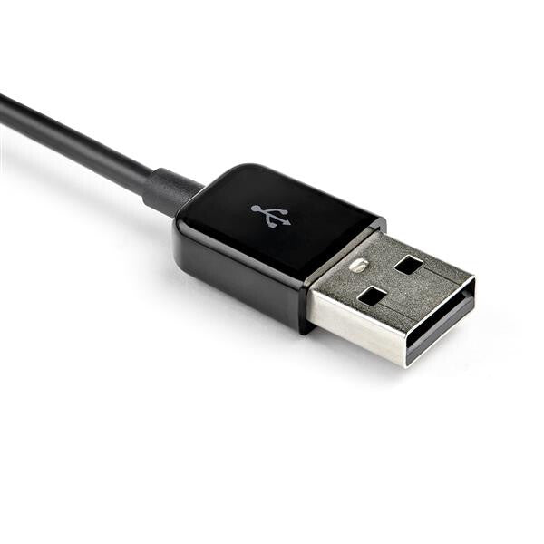 StarTech.com 2m VGA to HDMI Converter Cable with USB Audio Support & Power - Analog to Digital Video Adapter Cable to connect a VGA PC to HDMI Display - 1080p Male to Male Monitor Cable