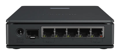 Mikrotik hAP ax S 1800 Mbit/s Black Power over Ethernet (PoE)