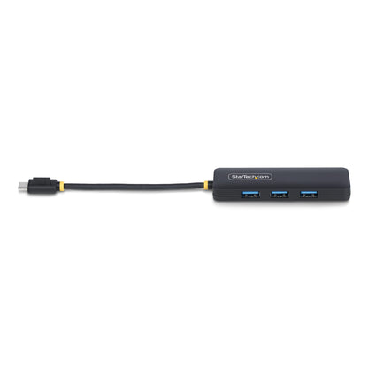 StarTech.com 4-Port USB-C Hub, 5Gbps, USB-C to 4x USB-A, Bus Powered, Small Travel Mini Hub, Multi-Port USB 3.0 Splitter, Portable Hub, Overcurrent Protection