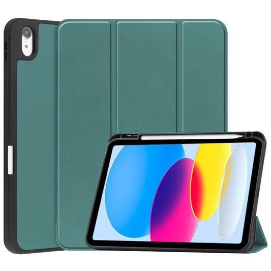 CoreParts TABX-IP10-COVER25 tablet case 27.7 cm (10.9") Flip case Green