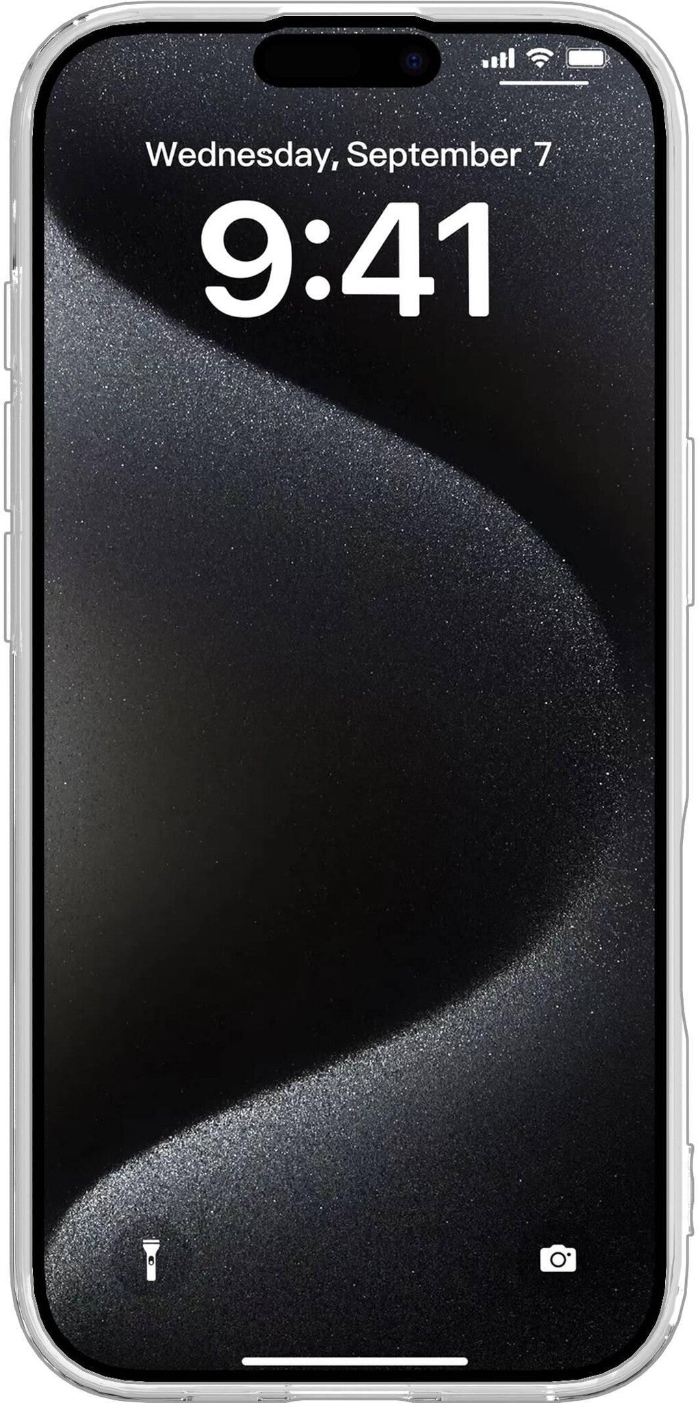 eSTUFF INFINITE (GRS) VIENNA iPhone 18 Pro/17 Pro Clear Cover. Material: 100% recycled TPU mobile phone case Transparent