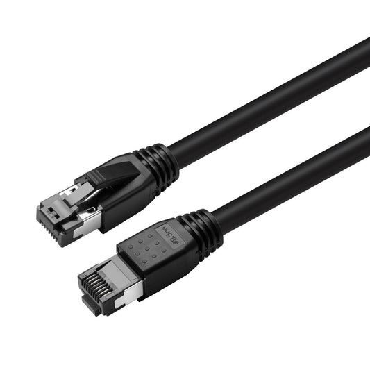 Microconnect MC-SFTP805S networking cable Black 5 m Cat8.1 S/FTP (S-STP)