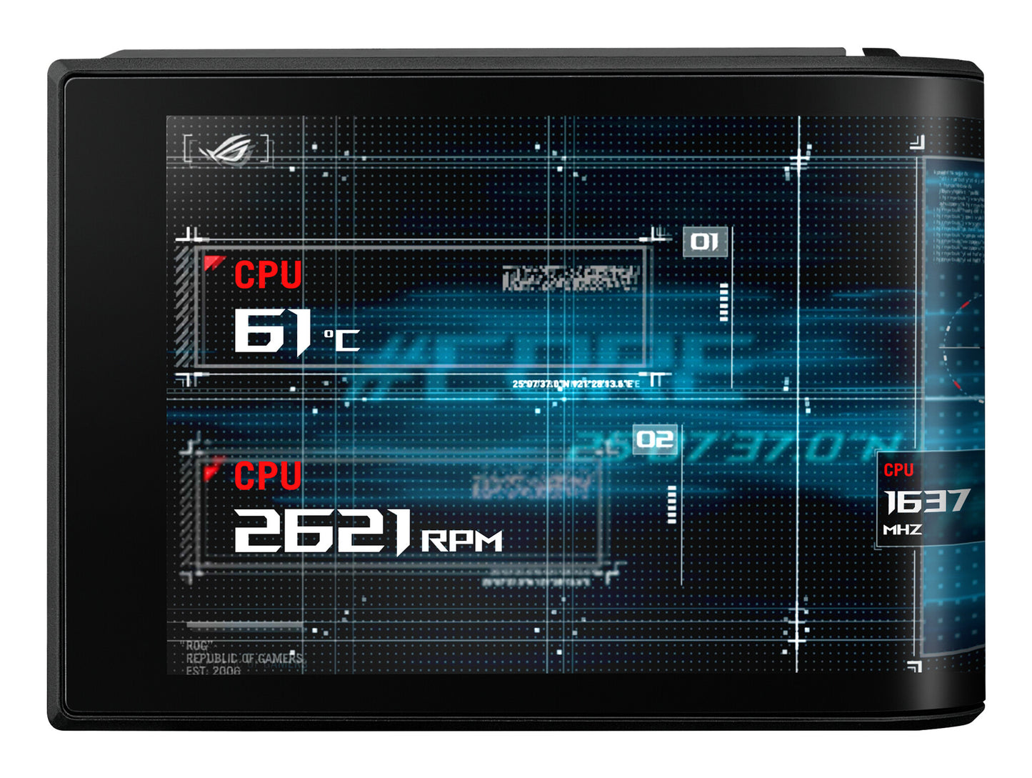 ASUS ROG Ryuo IV SLC 360 ARGB Processor All-in-one liquid cooler 12 cm Black