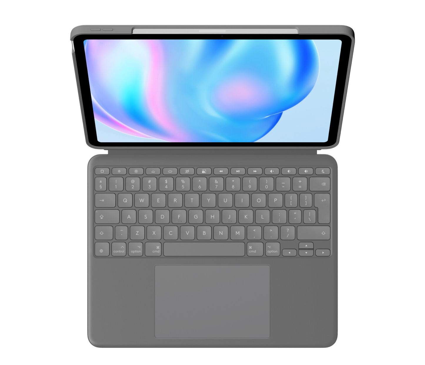 Logitech Combo Touch QWERTY US International Smart Connector Grey