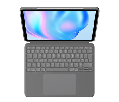 Logitech Combo Touch QWERTY US International Smart Connector Grey