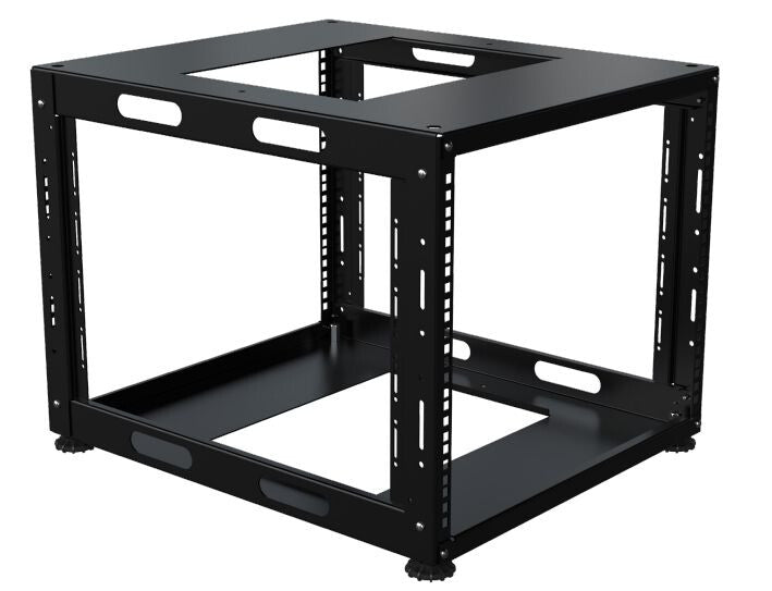 Lanview LVN-OPEN-8U-BL rack cabinet Black