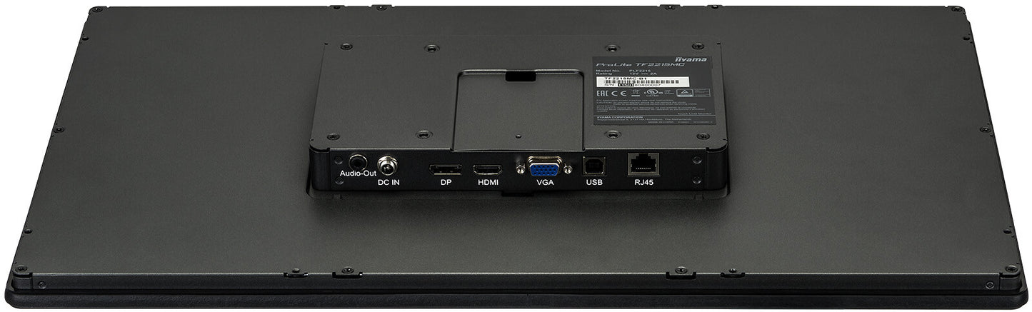 iiyama ProLite TF2215MC-B2 computer monitor 54.6 cm (21.5") 1920 x 1080 pixels Full HD LED Touchscreen Multi-user Black