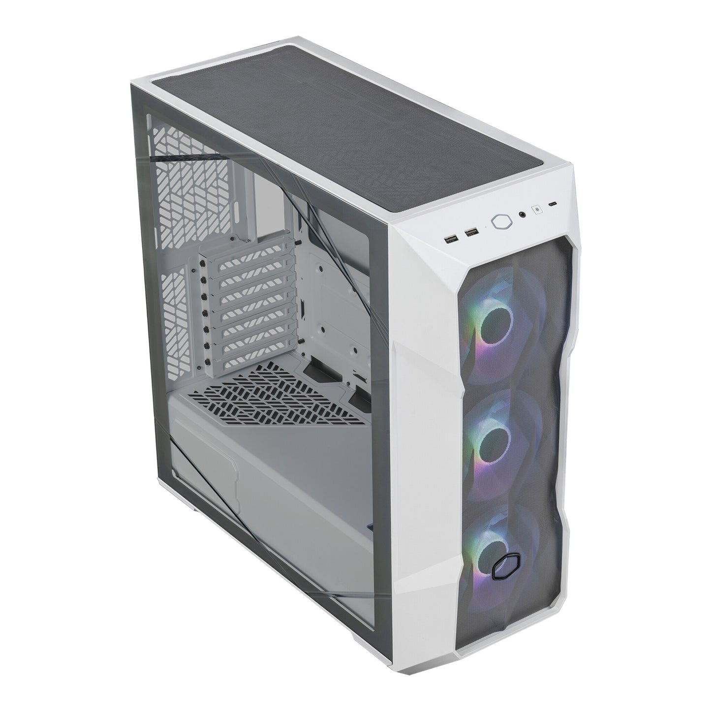 Cooler Master MasterBox TD500 Mesh V2 Midi Tower White