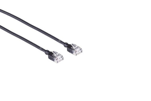 Mercodan 371928200 networking cable Black 20 m Cat6a U/UTP (UTP)