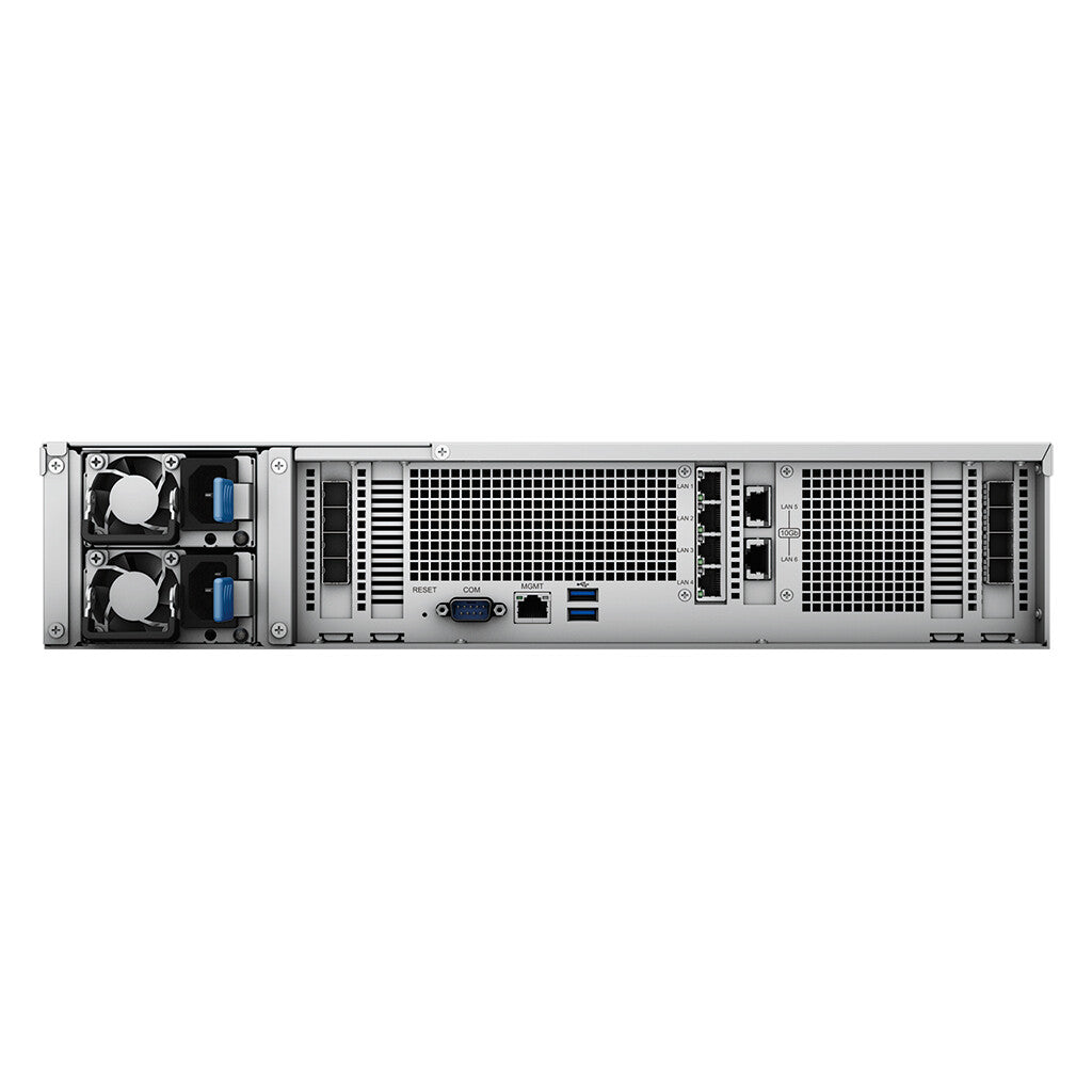 Synology SA SA6400 NAS/storage server Rack (2U) EPYC 7272 32 GB DDR4 0 TB DiskStation Manager Black