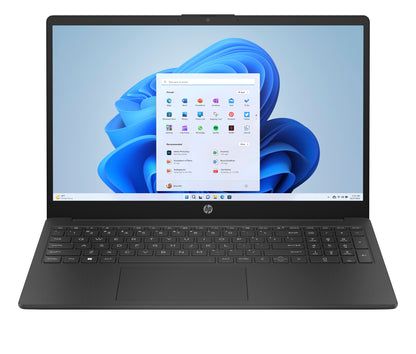 HP 15-fc0038na AMD Ryzen™ 3 7320U Laptop 39.6 cm (15.6") Full HD 8 GB LPDDR5-SDRAM 256 GB SSD Wi-Fi 6 (802.11ax) Windows 11 Home Black