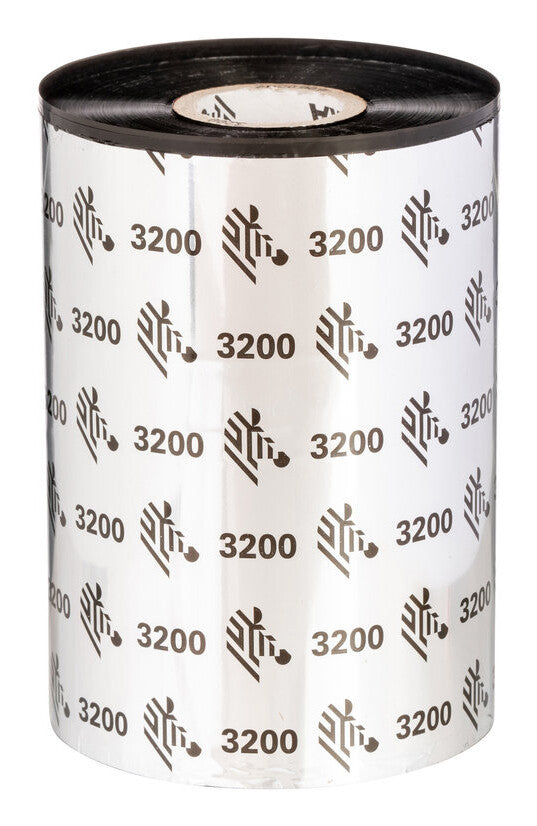 Zebra 3200 Premium Wax-Resin thermal ribbon 450 m Black