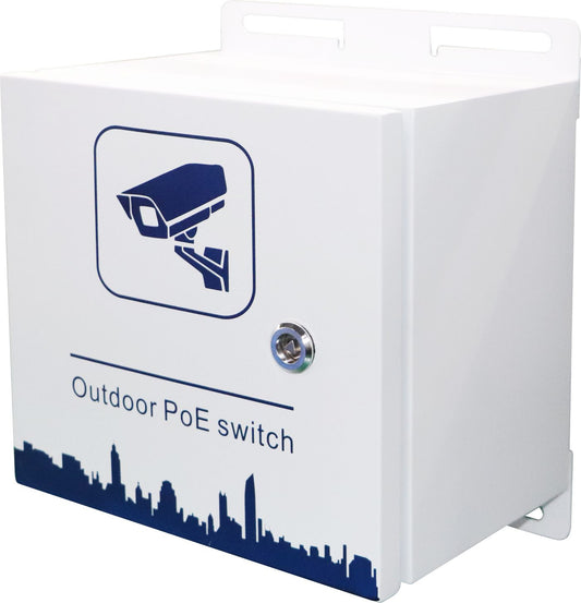 Ernitec ELECTRA-M10-OUTDOOR-200 network switch, Managed, 8-port, Power over Ethernet (PoE)