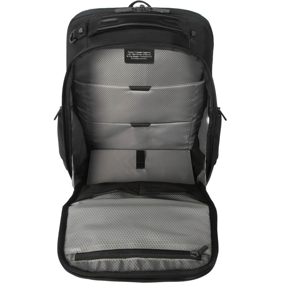 Targus HeritageLuxe backpack Travel backpack Black Polyester