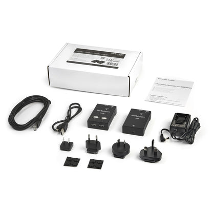 StarTech.com 4-Port USB 2.0-Over-Cat5-or-Cat6 Extender - 130ft (40m) - TAA