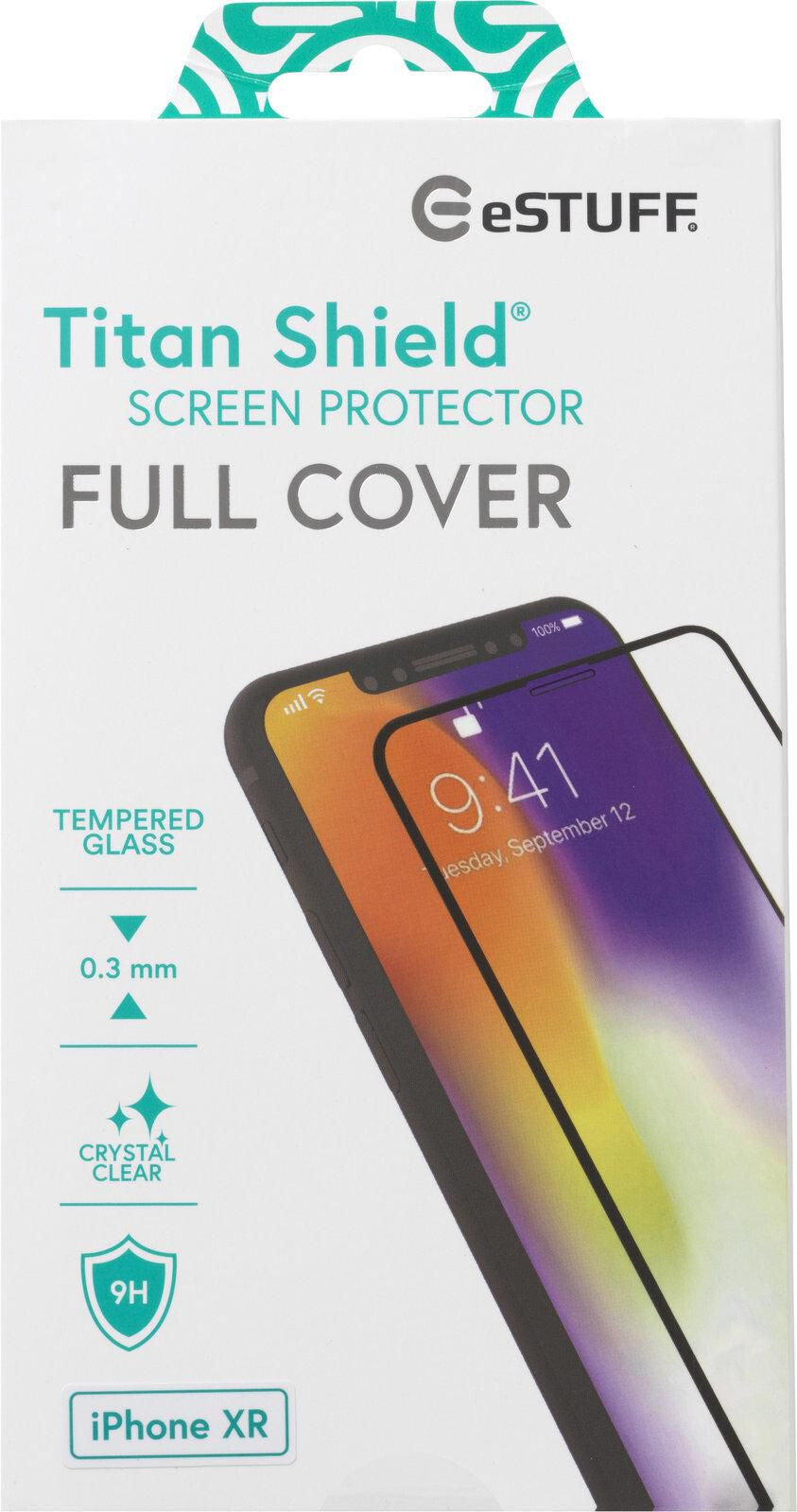 eSTUFF Apple iPhone XR Full Cover Screen Protector