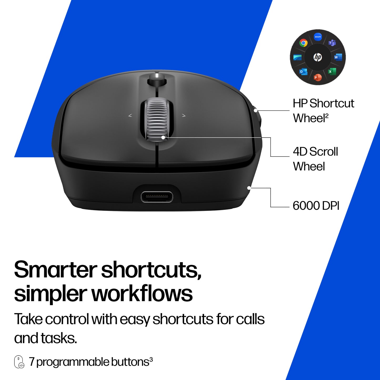 HP 705 Rechargeable Wireless Mouse
