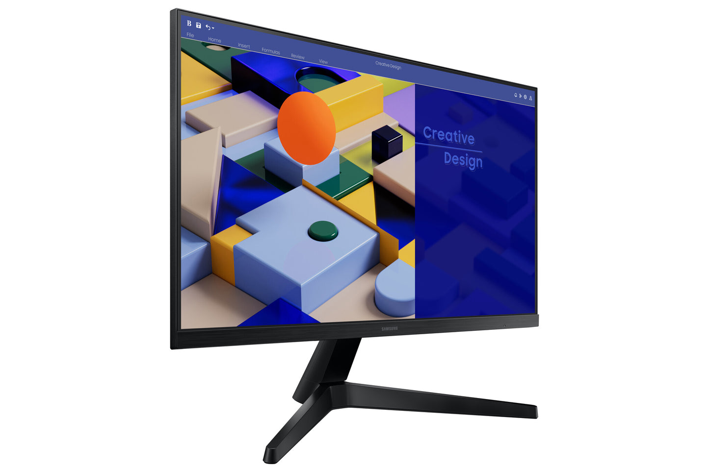 Samsung LS24C310EAUXXU computer monitor 61 cm (24") 1920 x 1080 pixels Full HD LED Black