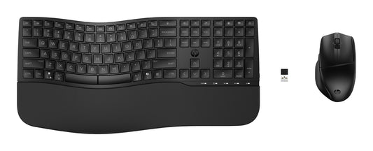 HP 680 Comfort Dual-Mode Keyboard and Mouse Combo