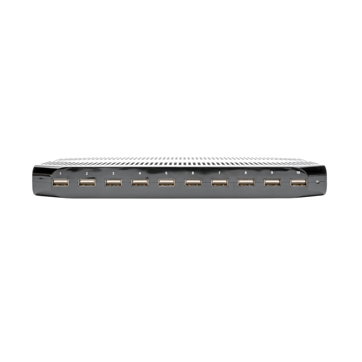 Tripp Lite U280-010-ST-CEE 10-Port USB Charging Station with Adjustable Storage, 12V 8A (96W) USB Charger Output, Schuko Power Cord