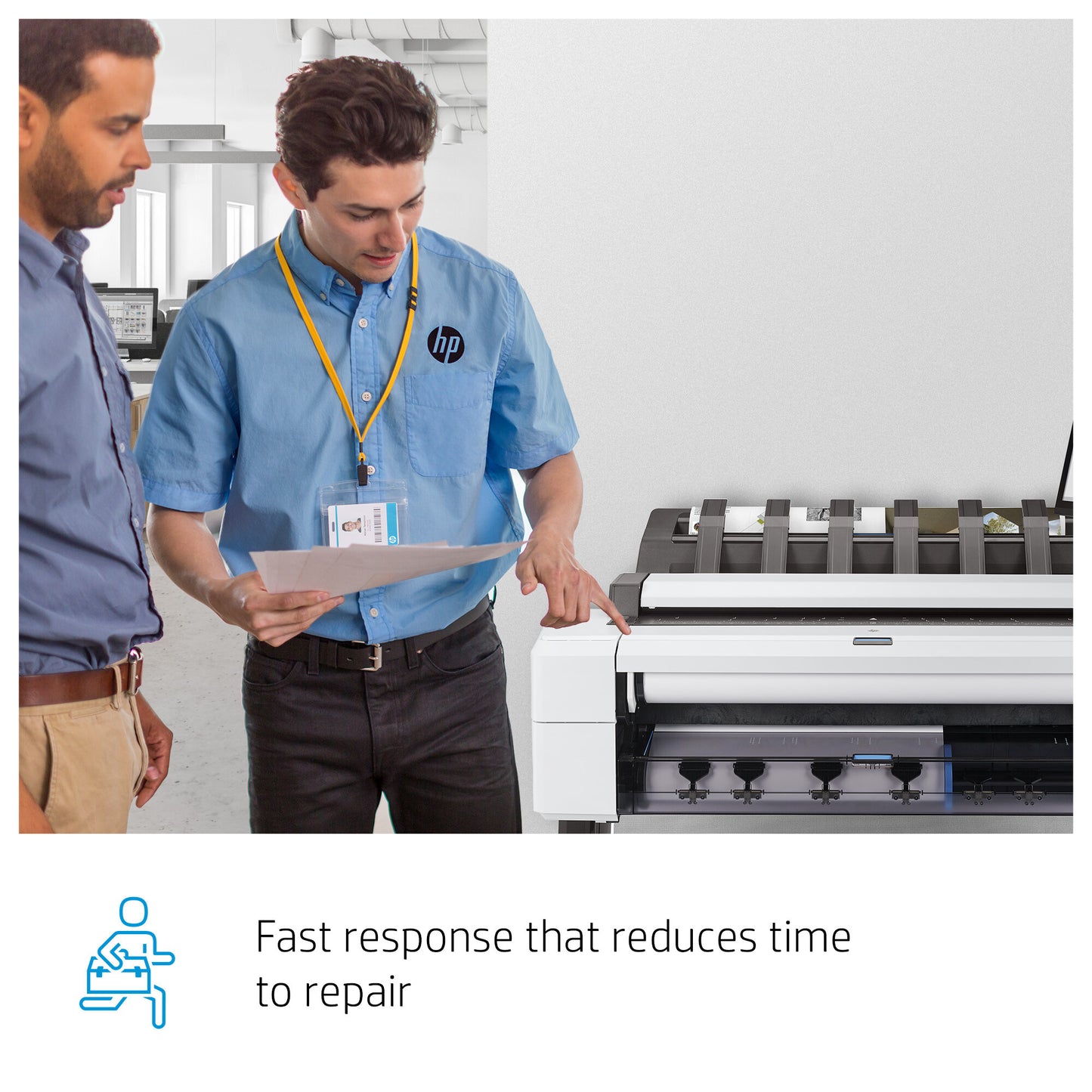 HP Designjet Z6dr 44-in PostScript Printer with V-Trimmer