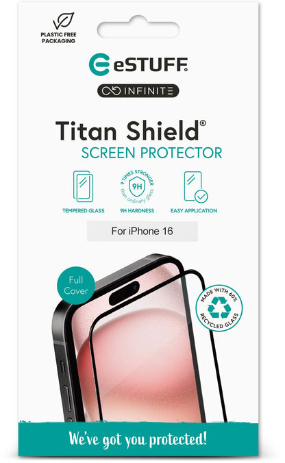 eSTUFF ES501431 mobile phone screen/back protector Clear screen protector Apple 1 pc(s)