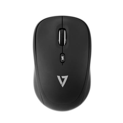 V7 Wireless Mobile Optical Mouse - Black