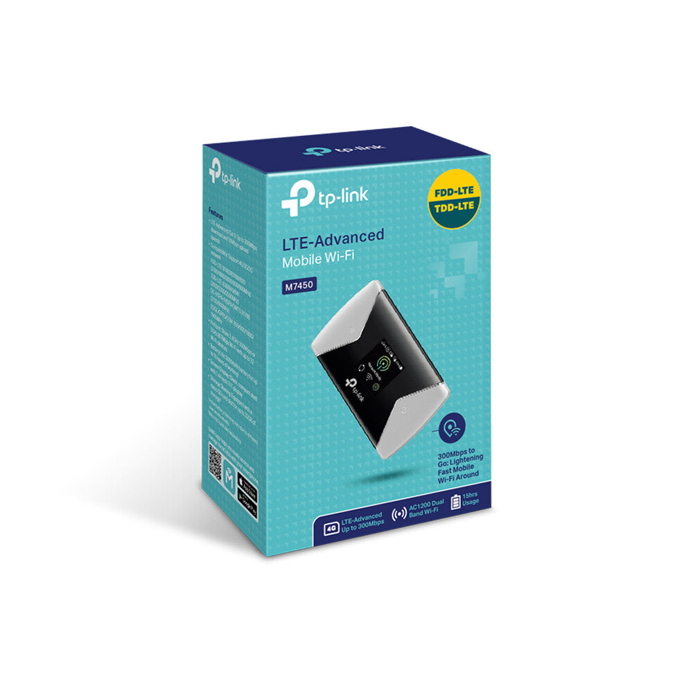 TP-Link 300Mbps LTE-Advanced Mobile Wi-Fi M7450