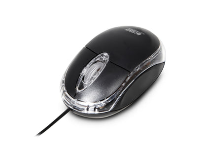 Urban Factory CRAZY SMALL MOUSE USB WIRED (BLACK)