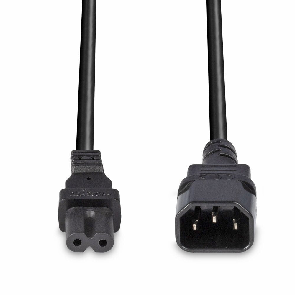 Lindy 1m IEC C14 to IEC C7 (Figure 8) Power Cable