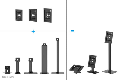 Neomounts DS15-629BL1 Tablet stand desk and wall - max 3 kg | 6,6 lbs - lockable