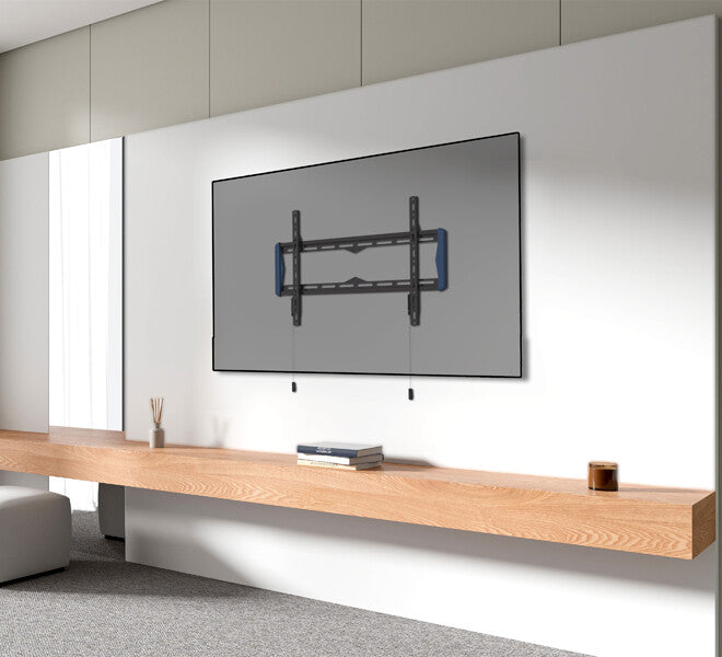 B-Tech Elements Fixed 600 Flat 2.03 m (80") Wall Black, Blue