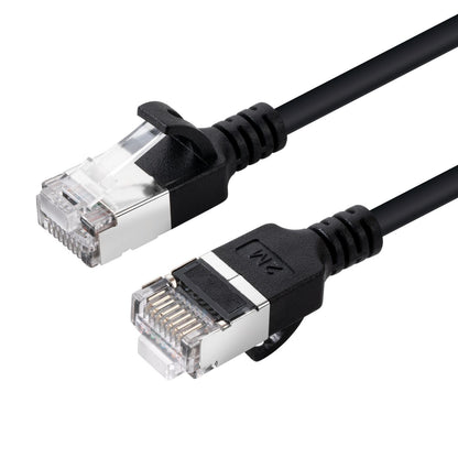 Microconnect V-FTP6A03S-SLIM networking cable Black 3 m Cat6a U/FTP (STP)