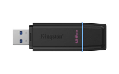 Kingston Technology DataTraveler 128GB Portable USB 3.2 Gen 1 Exodia Black/Blue