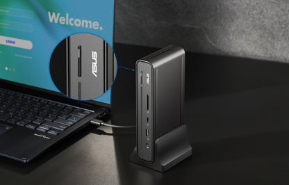 ASUS Triple Display USB-C Dock DC300 Docking USB 3.2 Gen 2 (3.1 Gen 2) Type-C Black