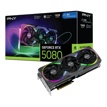 PNY VCG508016TFXXPB1-O graphics card NVIDIA GeForce RTX 5080 16 GB GDDR7