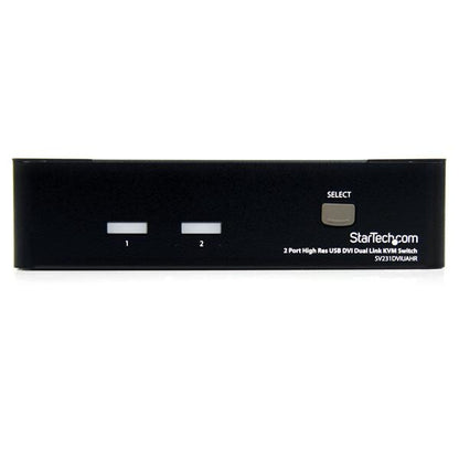 StarTech.com 2 Port High Resolution USB DVI Dual Link KVM Switch with Audio