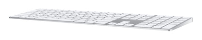 Apple Magic w/ Numeric Keypad keyboard Universal Bluetooth QWERTY Arabic Silver, White