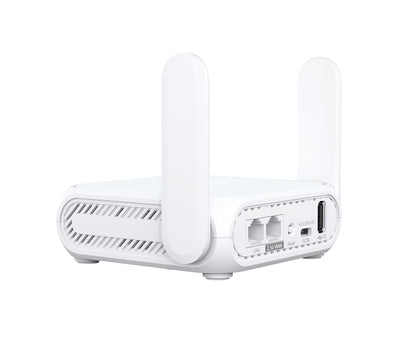 ASUS RT-BE58 Go wireless router 2.5 Gigabit Ethernet Dual-band (2.4 GHz / 5 GHz) White