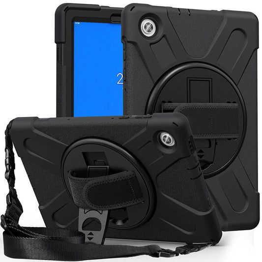 eSTUFF AUSTIN Defender Case for Lenovo TAB M10 HD 2nd Gen (TB-X306X) - Black