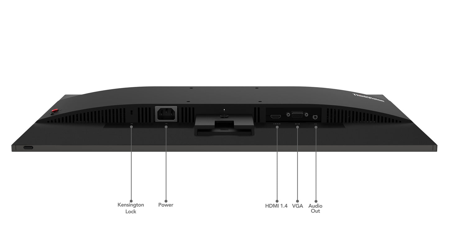 Lenovo ThinkVision S24i-30 computer monitor 60.5 cm (23.8") 1920 x 1080 pixels Full HD LED Black