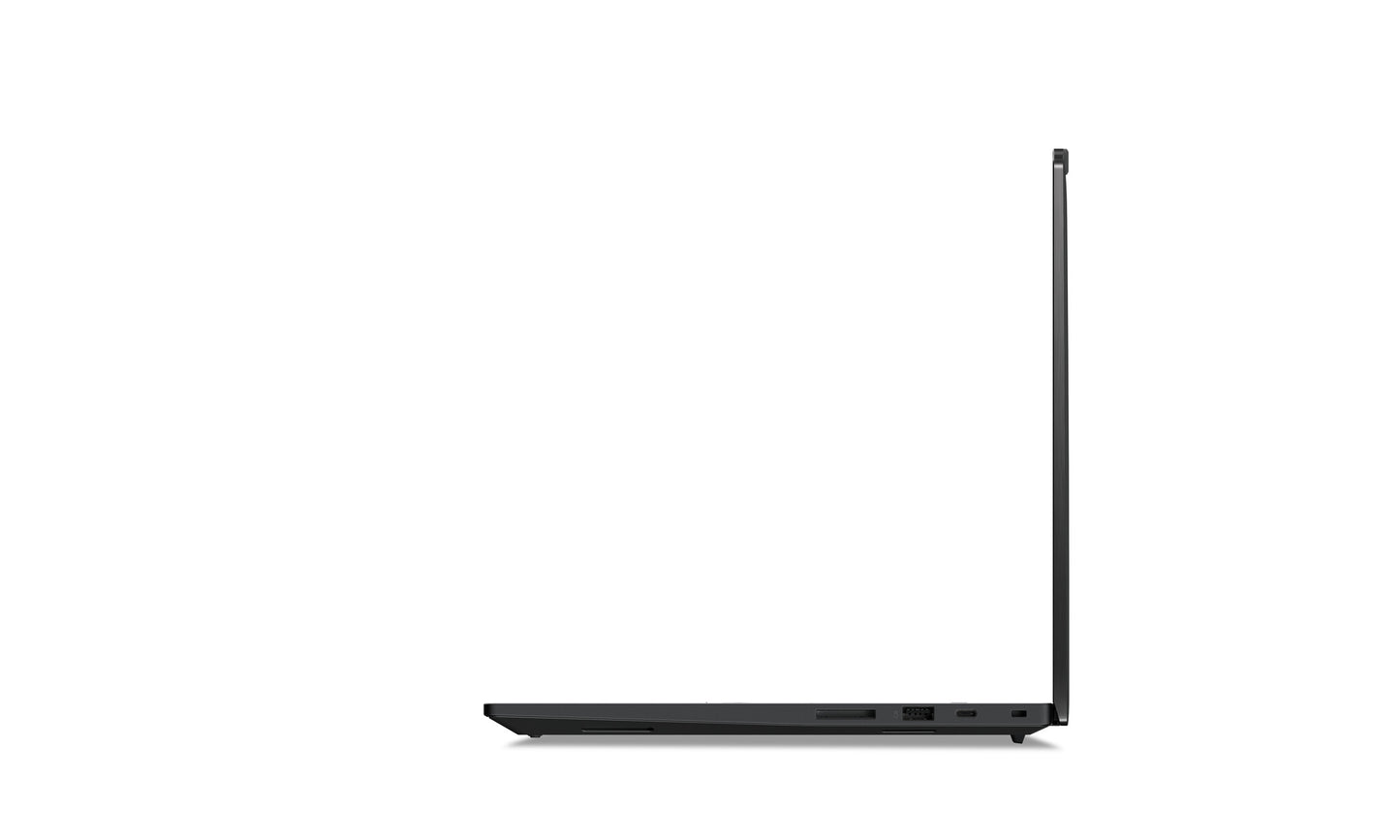 Lenovo ThinkPad P1 Gen 7 Intel Core Ultra 9 185H Mobile workstation 40.6 cm (16") WQXGA 32 GB LPDDR5x-SDRAM 1 TB SSD NVIDIA RTX 2000 Ada Wi-Fi 7 (802.11be) Windows 11 Pro Black