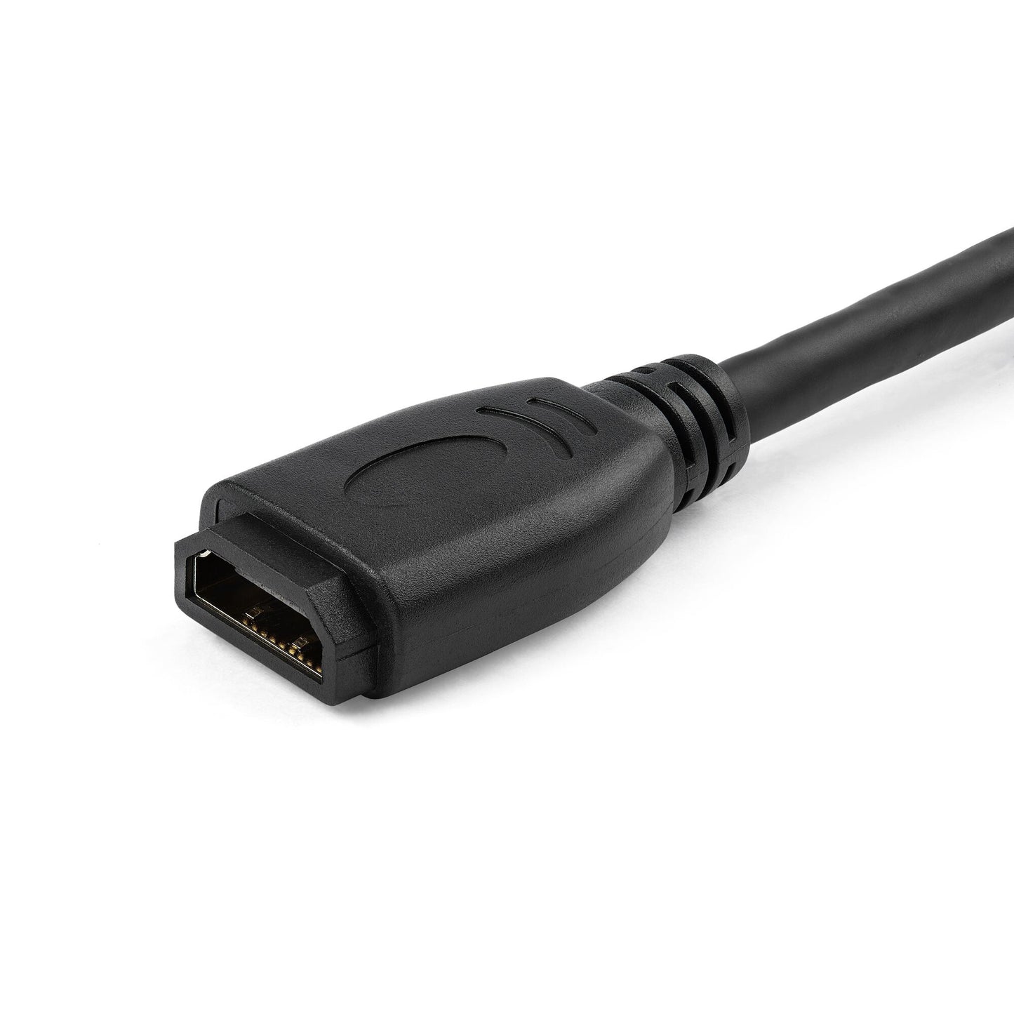 StarTech.com 6" (15cm) HDMI Port Saver Cable - 4K 60Hz High Speed HDMI 2.0 Extension Cable with Ethernet - Short HDMI Extension Cable - HDMI Male to Female Extension Adapter Cord