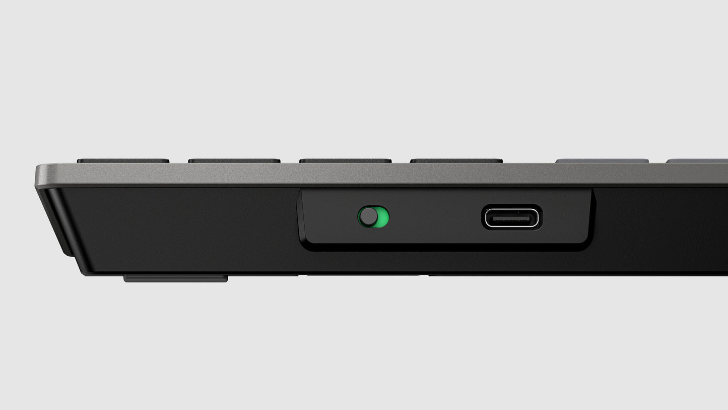 HP KBD 720Multi-DeviceRchrgblWL FR keyboard Home/Office USB + Bluetooth Black